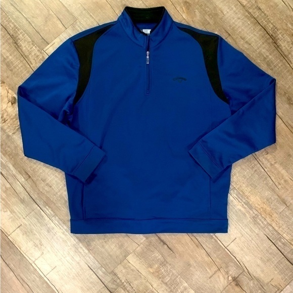 Men's Callaway Half Zip Pullover - Picture 1 of 9